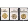 Image 1 : Lot of Three $20 St. Gaudens NGC MS63