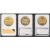 Image 2 : Lot of Three $20 St. Gaudens NGC MS63