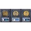 Image 2 : Lot of Three $20 St. Gaudens PCGS MS65