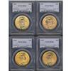 Image 1 : Lot of Four $20 St. Gaudens PCGS MS64