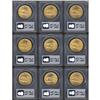 Image 2 : Lot of Ten $20 St. Gaudens PCGS MS65