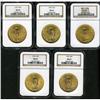 Image 1 : Lot of Ten 1924 $20 St. Gaudens NGC MS65
