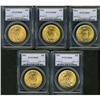 Image 1 : Lot of Ten $20 St. Gaudens All PCGS MS65