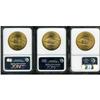 Image 2 : Lot of Three $20 St. Gaudens NGC MS65