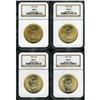 Image 1 : Lot of Four $20 St. Gaudens NGC MS64