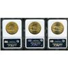 Image 2 : Lot of Three $20 St. Gaudens NGC
