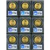 Image 2 : Lot of Ten $20 St. Gaudens All PCGS MS65