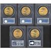 Image 2 : Lot of Five 1927 $20 St. Gaudens PCGS MS65