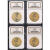 Image 3 : Lot of Four 1927 $20 St. Gaudens NGC MS64