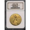 Image 3 : 1907 $20 St. Gaudens. High Relief, Flat Rim NGC PR62