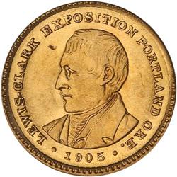 1905 Lewis & Clark Gold $1 PCGS MS64