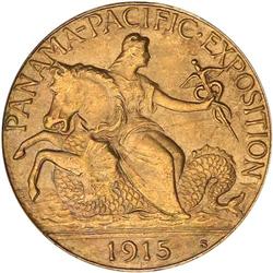 1915-S Panama-Pacific Gold $2.50 NGC MS66