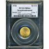 Image 3 : 1926 Sesquicentennial Gold $2.50 PCGS MS64