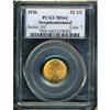 Image 3 : 1926 Sesquicentennial Gold $2.50 PCGS MS64