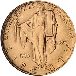 1926 Sesquicentennial Gold $2.50 NGC MS64