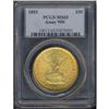 Image 3 : 1853 U.S. Assay Office $20 Gold, 900 THOUS PCGS MS65