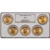 Image 1 : St. Gaudens 5 Piece Set NGC MS65
