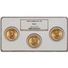 Image 1 : Saint Gaudens 3 Piece Set NGC MS65
