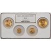 Image 1 : Indian ~ Saint Gaudens Gold Set NGC MS64