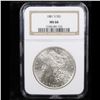 Image 2 : ***Auction Highlight*** NGC 1881-s Morgan Dollar $1 Graded ms66 By NGC (fc)