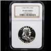 Image 2 : Proof ***Auction Highlight*** NGC 1956 Type 2 Franklin Half Dollar 50c Graded pr68 cam By NGC (fc)