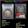Image 1 : Proof ***Auction Highlight*** PCGS 1883 Morgan Dollar $1 Graded pr61 By PCGS (fc)
