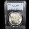 Image 2 : ***Auction Highlight*** PCGS 1921-p Morgan Dollar $1 Graded ms65 By PCGS (fc)