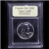 Image 4 : Proof ***Auction Highlight*** 1956 Type 1 Franklin Half Dollar 50c Graded GEM++ Proof By USCG (fc)