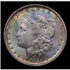 Image 2 : ***Auction Highlight*** 1883-o Rainbow Toned Vam 52 R5 Morgan Dollar $1 Graded GEM+ Unc By USCG (fc)
