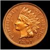 Image 2 : ***Auction Highlight*** 1891 Indian Cent 1c Graded Choice Unc RD By USCG (fc)