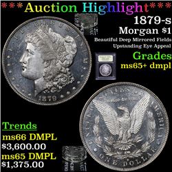 ***Auction Highlight*** 1879-s Morgan Dollar $1 Graded GEM+ DMPL By USCG (fc)