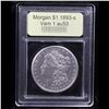 Image 4 : ***Auction Highlight*** 1893-s Vam 1 R5 Morgan Dollar $1 Graded Select AU By USCG (fc)