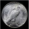 Image 3 : ***Auction Highlight*** 1925-s Vam 5A R6 Peace Dollar $1 Graded Choice Unc By USCG (fc)