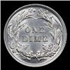 Image 3 : ***Auction Highlight*** 1897-p Barber Dime 10c Graded GEM+ Unc By USCG (fc)