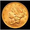 Image 2 : ***Auction Highlight*** 1873-p Open 3 Gold Liberty Double Eagle $20 Graded Select+ Unc BY USCG (fc)