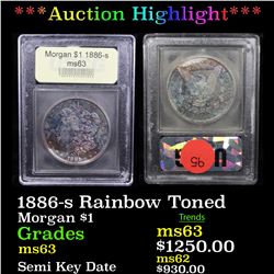 ***Auction Highlight*** 1886-s Morgan Dollar $1 Graded Select Unc By USCG (fc)