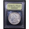 Image 4 : ***Auction Highlight*** 1882-o/s Top 100 vam 4 Morgan Dollar $1 Graded Choice+ Unc By USCG (fc)