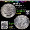 Image 1 : ***Auction Highlight*** 1897-o Morgan Dollar $1 Graded Select Unc By USCG (fc)