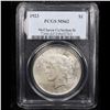 Image 2 : PCGS 1923-p Peace Dollar $1 Graded ms62 By PCGS