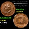 Image 1 : 1930 Benjamin Franklin 1706-1790  Token Grades Select Unc RB