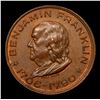 Image 2 : 1930 Benjamin Franklin 1706-1790  Token Grades Select Unc RB
