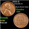 Image 1 : 1922-d Lincoln Cent 1c Grades vf++