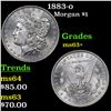 Image 1 : 1883-o Morgan Dollar $1 Grades Select+ Unc