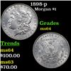 Image 1 : 1898-p Morgan Dollar $1 Grades Choice Unc