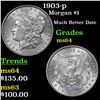 Image 1 : 1903-p Morgan Dollar $1 Grades Choice Unc