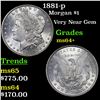 Image 1 : 1881-p Morgan Dollar $1 Grades Choice+ Unc