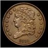 Image 2 : 1832 Cohen-3 Classic Head half cent 1/2c Grades Choice AU/BU Slider+