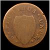 Image 3 : 1786 NJ Narrow Shield Curved Plow Beam Colonial Cent 1c Grades f, fine