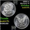 Image 1 : 1881-s Morgan Dollar $1 Grades Choice Unc PL