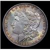 Image 2 : 1886-p Rainbow Toned Morgan Dollar $1 Grades Select+ Unc